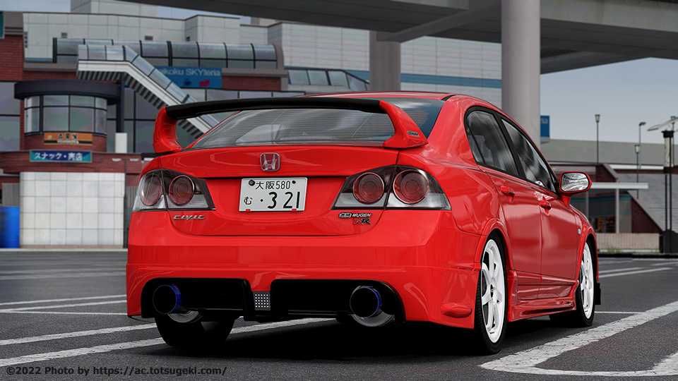 Assetto Corsa】ホンダ シビック タイプR FD2 無限 RR | Mugen RR (FD2) | アセットコルサ car mod