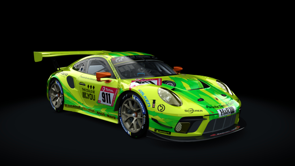 【Assetto Corsa】ポルシェ・911（991型）GT3 R 2019 耐久レース仕様 | Porsche 911 GT3 R