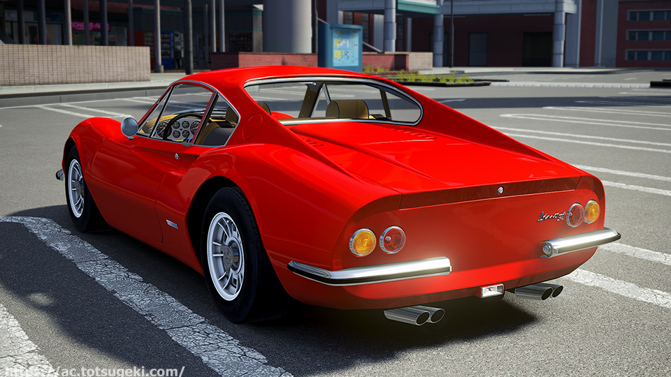 Assetto Corsa】フェラーリ・ディーノ 246GT | Ferrari Dino 246GT '69 | アセットコルサ car mod