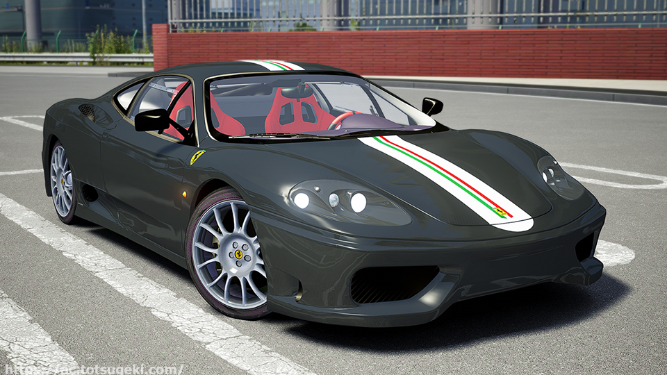 Ferrari 360 Challenge Stradale  スーパーカー, フェラーリ, カスタムバイク