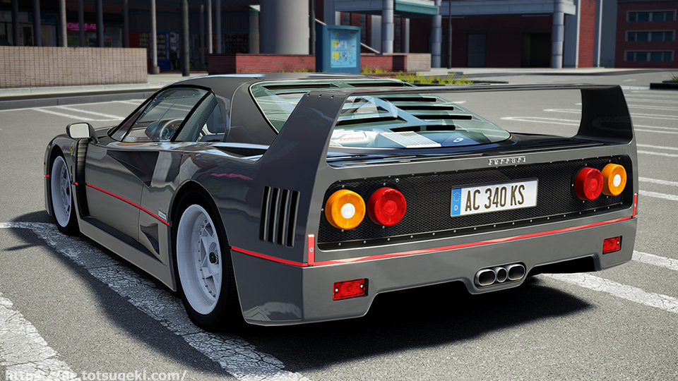 Assetto Corsa】フェラーリ・F40 ピニンファリーナ | Ferrari F40 