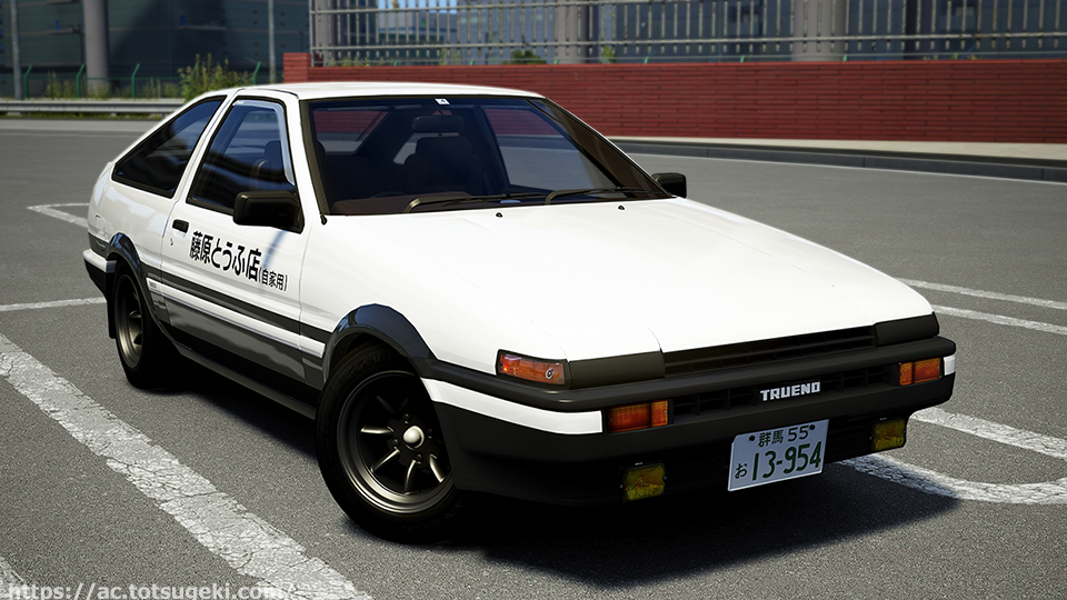 Assetto Corsa】TRUENO（スプリンター・トレノ）GT-APEX AE86 