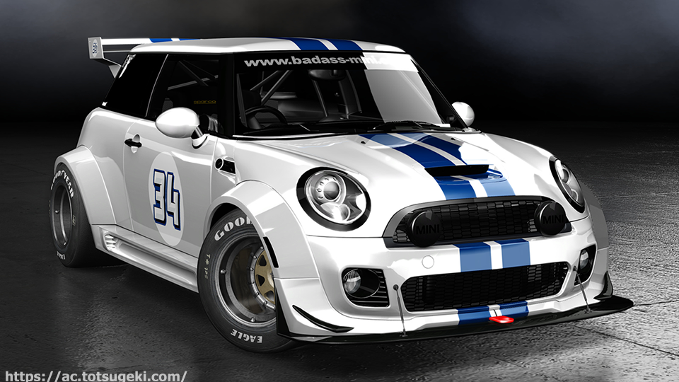 Assetto Corsa Mini クーパー R56 カスタム レースワークス Mini Custom Race Works アセットコルサ Car Mod