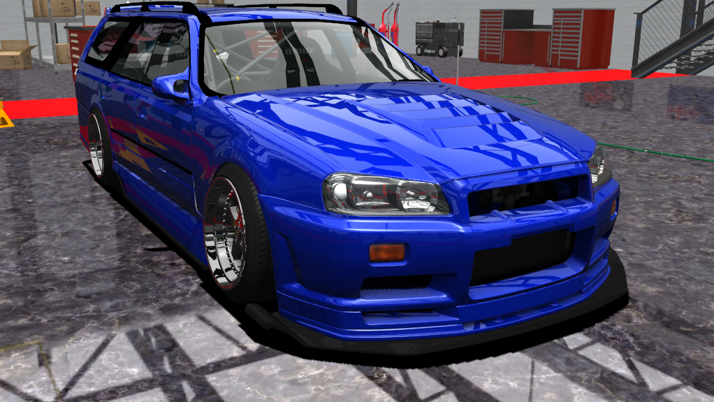【Assetto Corsa】ステージア（STAGEA）R34 The Boys Nissan Stagea R34 アセットコルサ