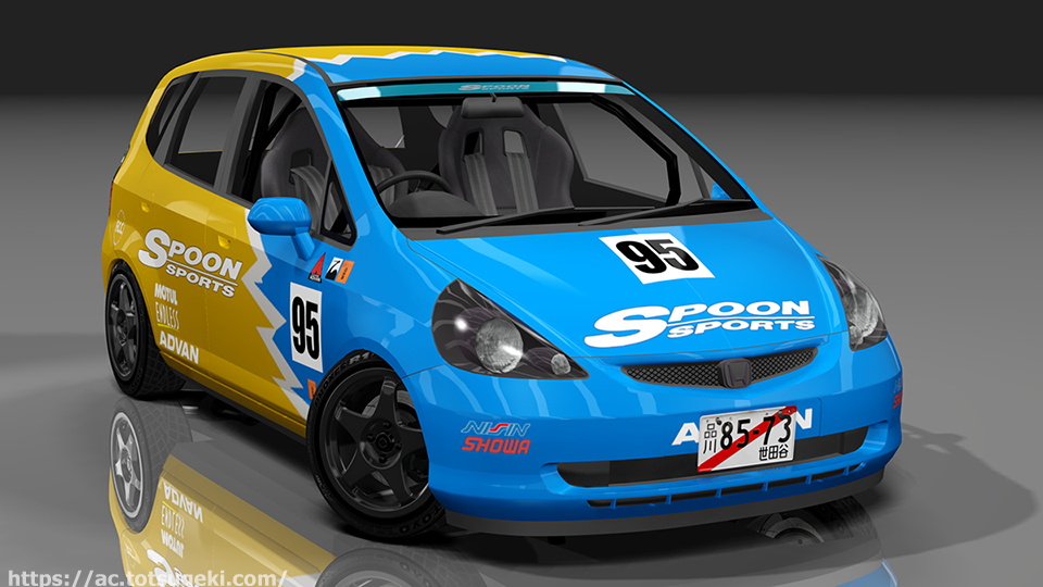 Assetto Corsa】SPOON フィット (Fit) | HONDA SPOON Fit | アセットコルサ car mod