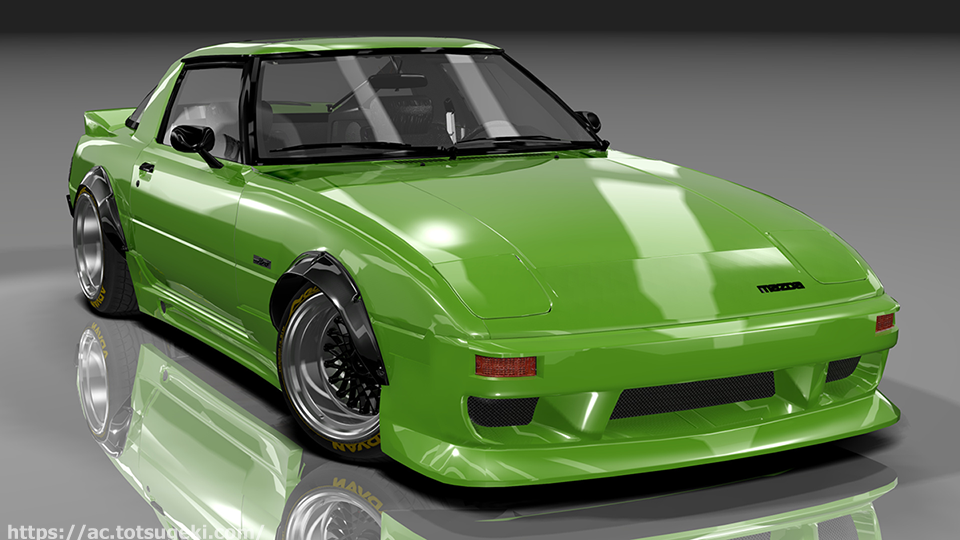 Assetto Corsa】マツダ SAVANNA RX-7 (SA22C) GSL-SE | Mazda SAVANNA 