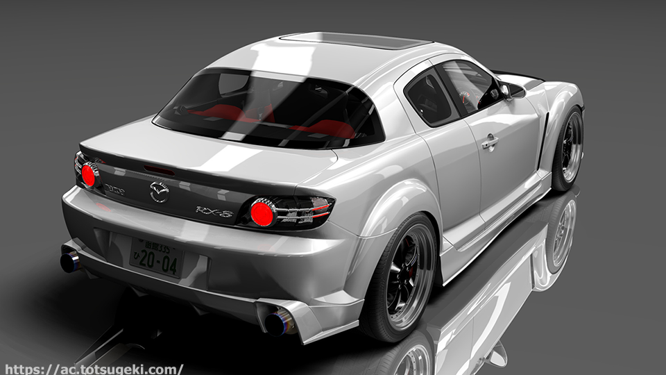 引き取り限定　RX-8 リアバンパー　マツダスピード