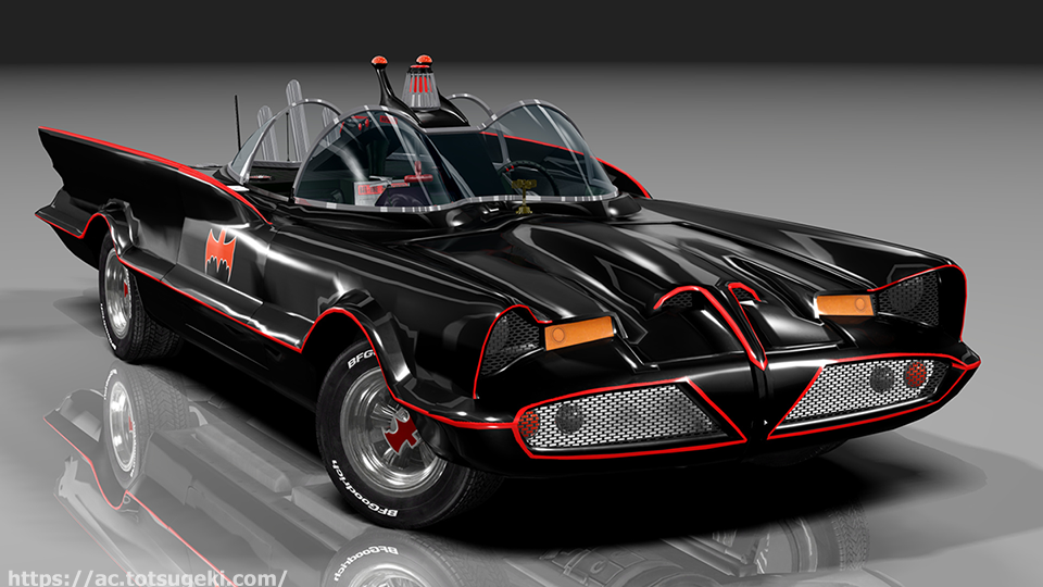 Assetto Corsa バットモービル 1960 The Batmobile アセットコルサ Car Mod