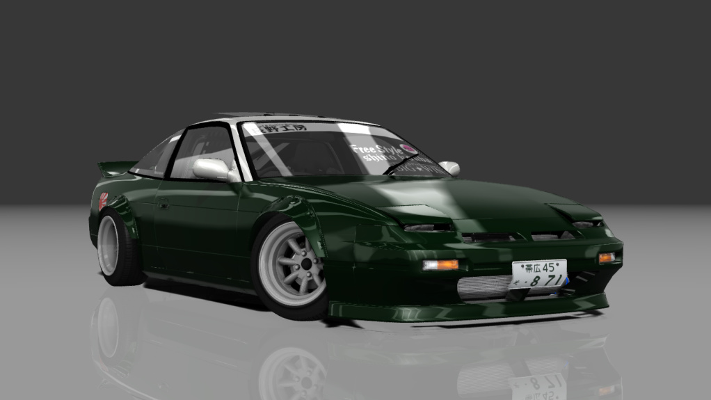 Assetto Corsa】180SX（ワンエイティ）RPS13 '90 s2 | Street