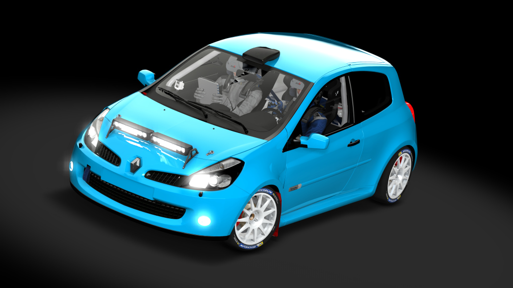 assetto corsaクリオclioiii rs1 グループr3 r3 renault clio 3 rs1 アセット