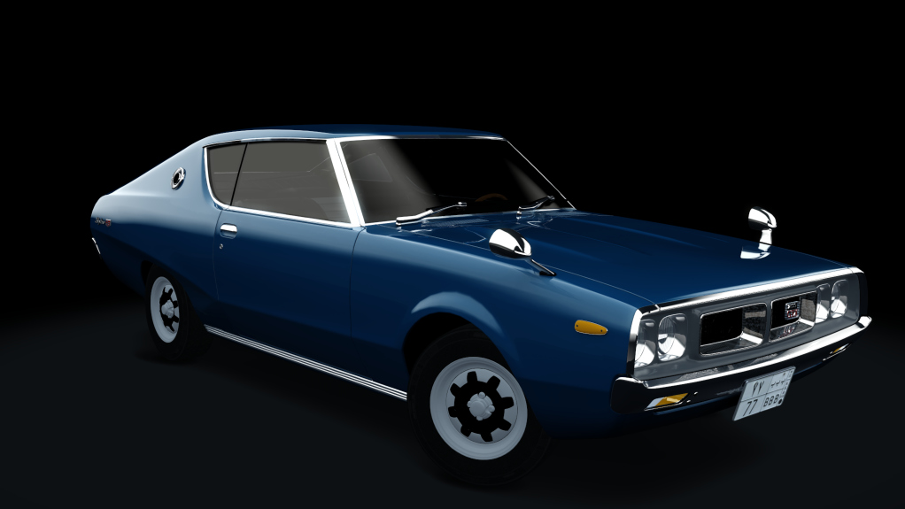 Assetto Corsa】スカイライン 2000GT-E 110型（ケンメリ） | Nissan Skyline GTX C110 1977 |  アセットコルサ car mod