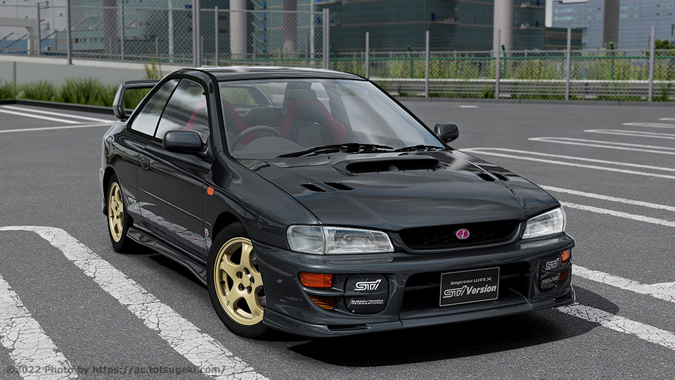 Assetto Corsa】スバル・インプレッサ GC8 WRX typeR STi Version VI