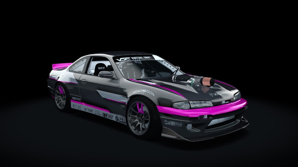 【Assetto Corsa】S14 シルビア 前期型 VDC | VDC Nissan Silvia S14 Zenki 2.0 ...