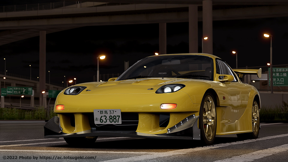 Assetto Corsa】RX-7 FD3S 高橋 啓介（たかはし けいすけ）Initial D 