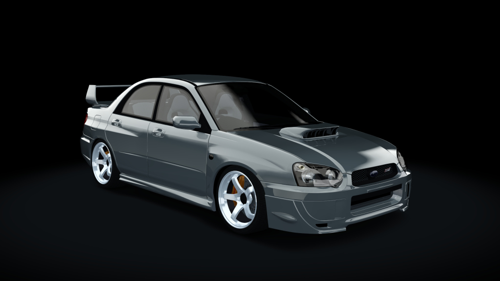 Assetto Corsa】スバル・インプレッサ WRX STi 2.5BAT KNM | KNM