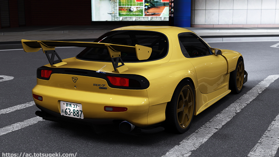 Assetto Corsa Rx 7 Fd3s 高橋啓介 仕様 Keisuke Takahashi S Rx 7 Fd アセットコルサ Car Mod