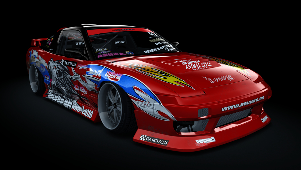 Assetto Corsa】240SX（ツーフォーティー）Akuma Workshop BN