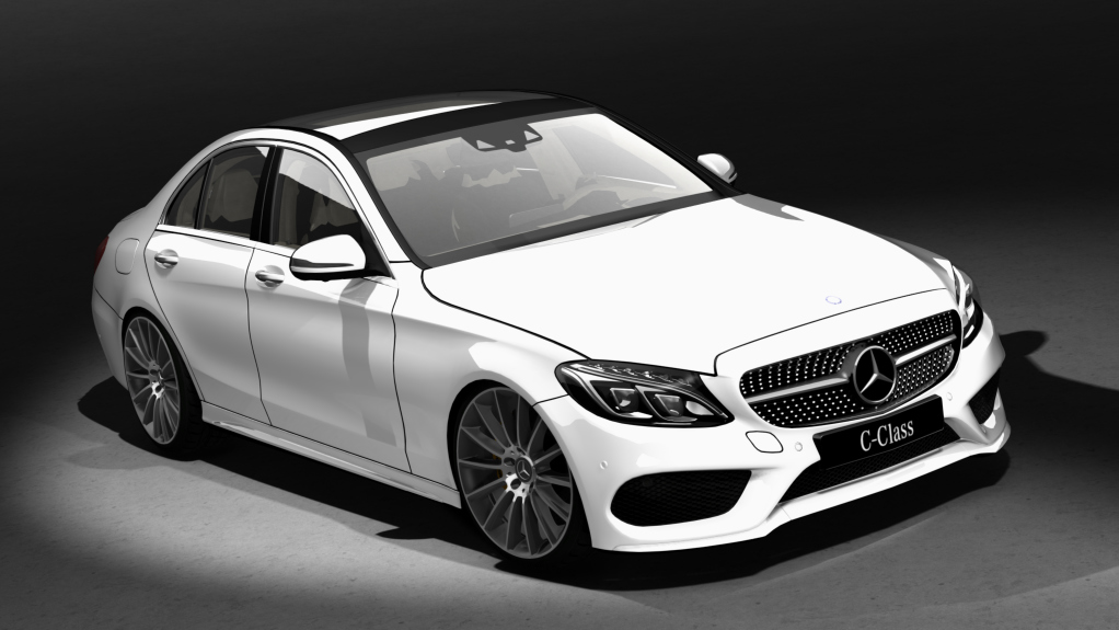 Assetto Corsa】メルセデス Cクラス C250 AMG セダン（W205 