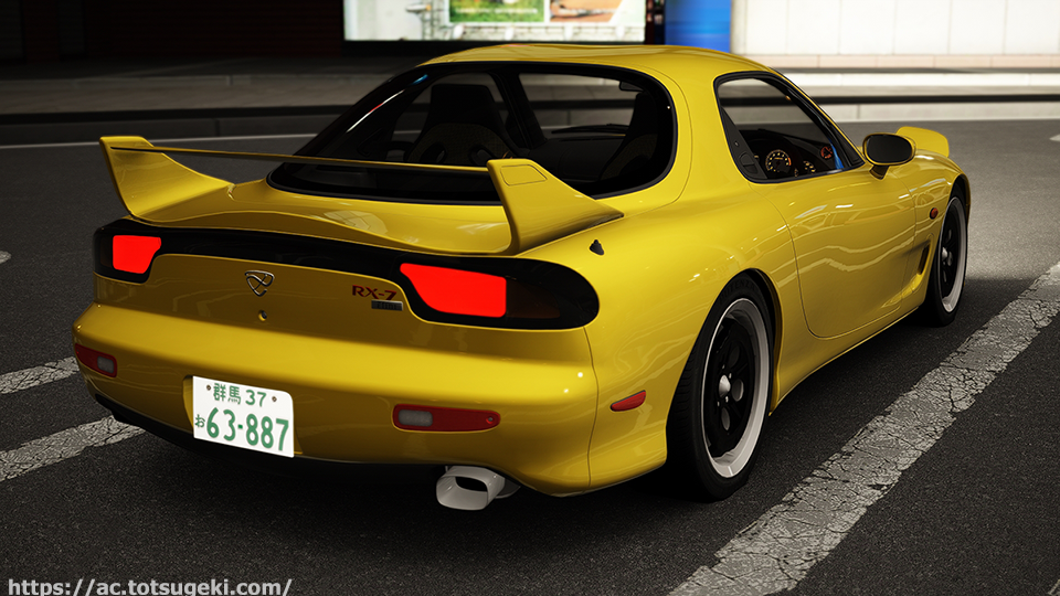Assetto Corsa】RX-7 FD3S Second Stage 頭文字D（イニシャルD
