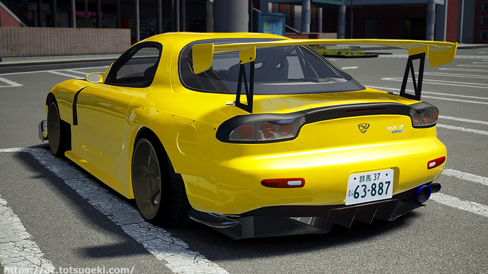 Assetto Corsa】RX-7 FD3S Fifth Stage 頭文字D（イニシャルD）| Mazda