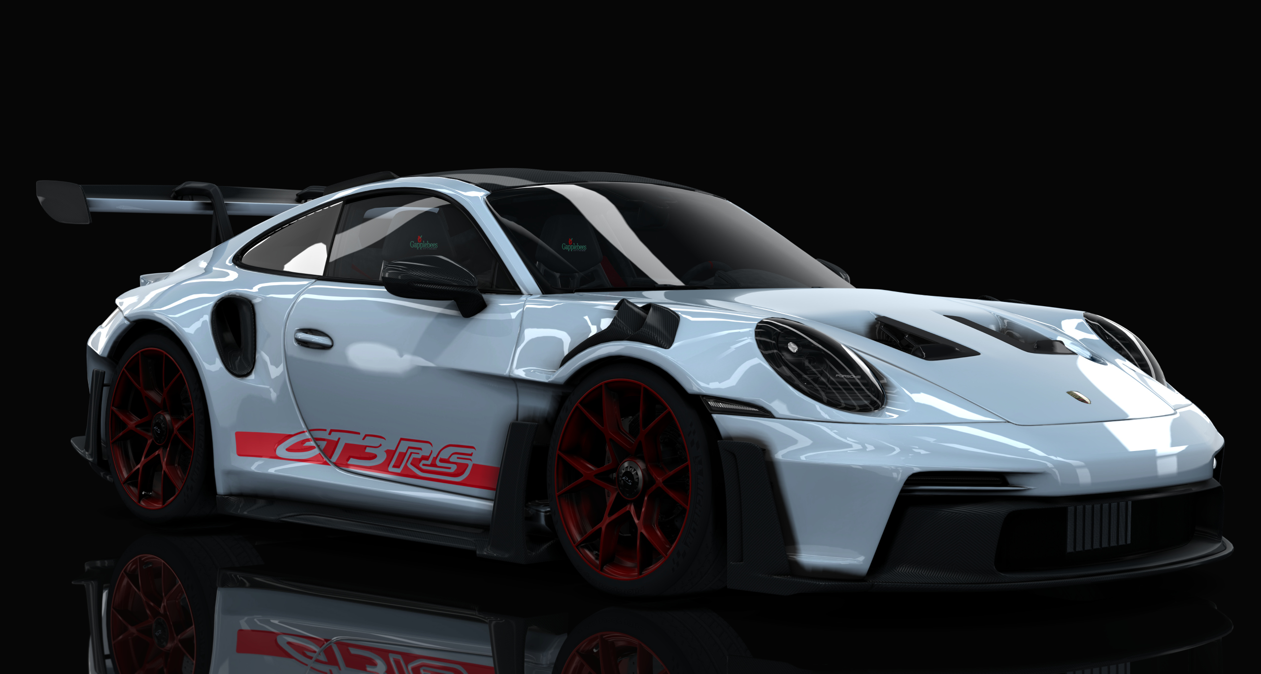 Assetto Corsa】ポルシェ・911（992）GT3 RS Gapplebees 2023 ...