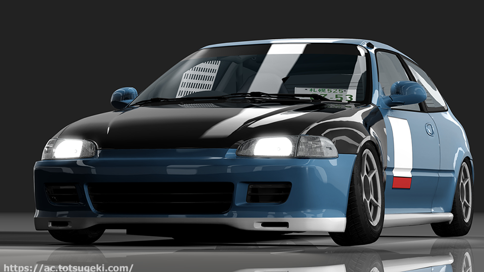 Assetto Corsa シビック Si R Ii Eg6 環状仕様 Honda Civic Sir Ii Eg6 Kanjo アセットコルサ Car Mod