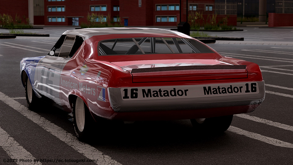 Assetto Corsa】NASCAR AMC・マタドール 1971 SCR | SCR 1971 Matador 