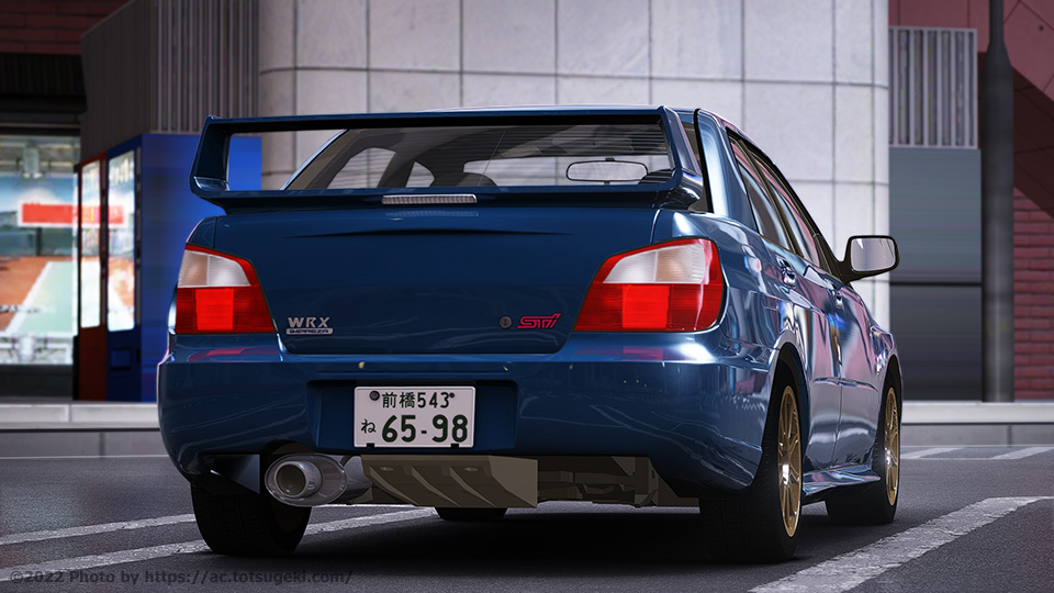 Assetto Corsa】インプレッサ WRX STi GDB-A Prodrive Style | Subaru