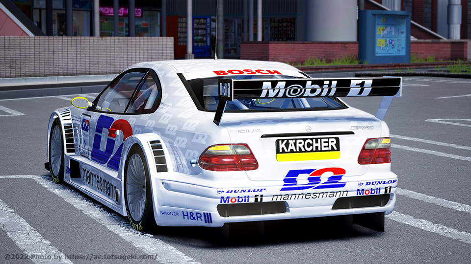 Assetto Corsa】メルセデス ベンツ CLK DTM 2001 | Mercedes-Benz CLK ...