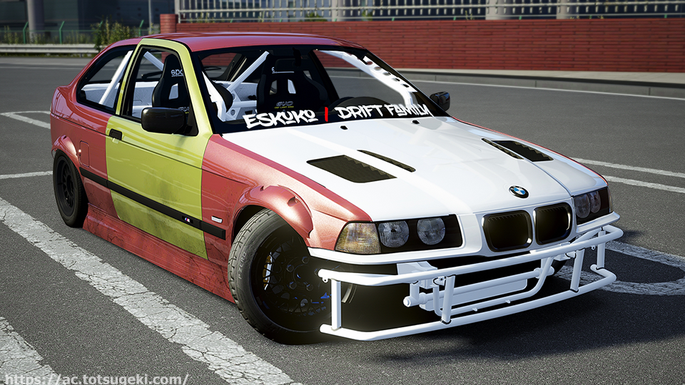【Assetto Corsa】BMW E36 コンパクト | MC NMD Compact | アセットコルサ  