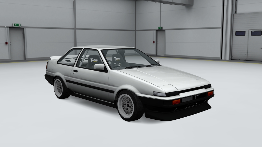 Assetto Corsa】TRUENO（スプリンター・トレノ）AE86 2ドア クーペ 