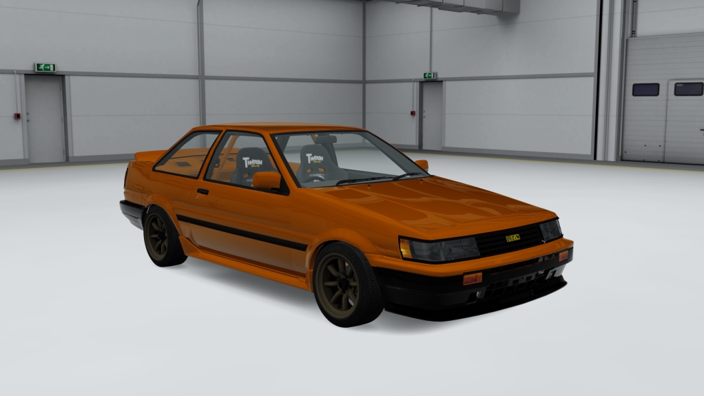 Assetto Corsa】LEVIN（カローラ・レビン）AE86 2ドア クーペ | Toyota AE86 Levin Coupe |  アセットコルサ car mod