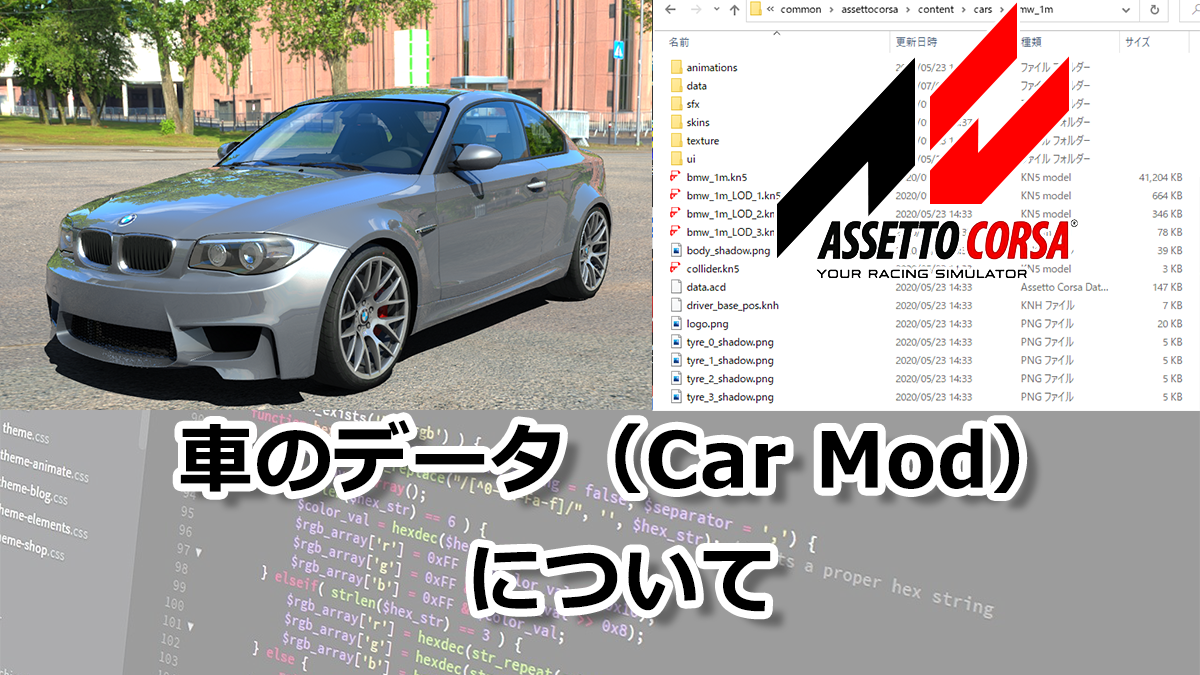 車 Car Mod の導入方法 初心者向け 突撃アセットコルサ