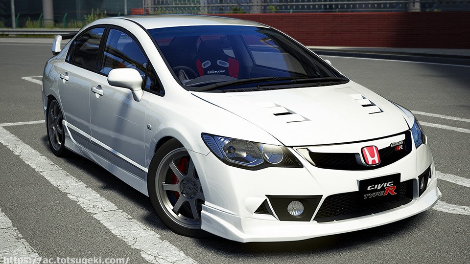 Assetto Corsa シビック タイプr Fd2 無限 Honda Civic Type R Fd2 Mugen アセットコルサ Car Mod