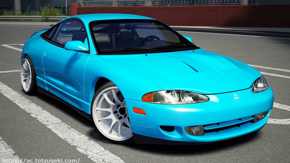 Assetto Corsa】ECLIPSE（エクリプス）GSX | Mitsubishi Eclipse GSX | アセットコルサ car mod