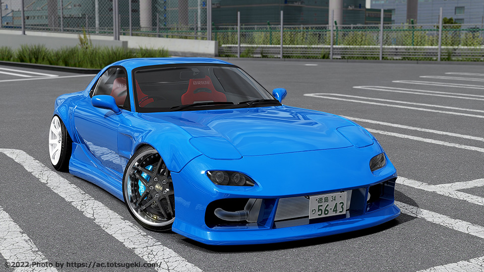 【Assetto Corsa】RX7 FD3S LM LM Mazda RX7 アセットコルサ car mod