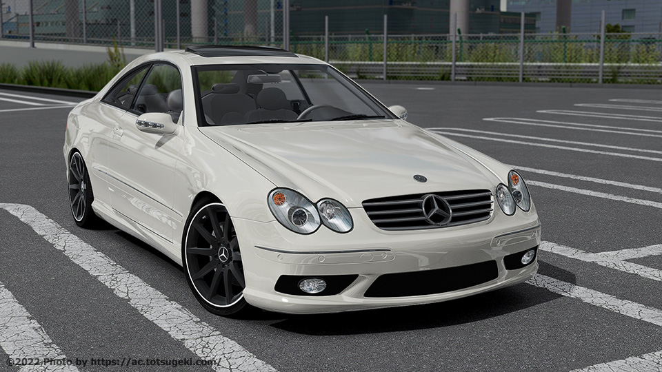 Assetto Corsa】メルセデス ベンツ CLK55 AMG 2003 | Mercedes-Benz CLK55 AMG | アセットコルサ  car mod