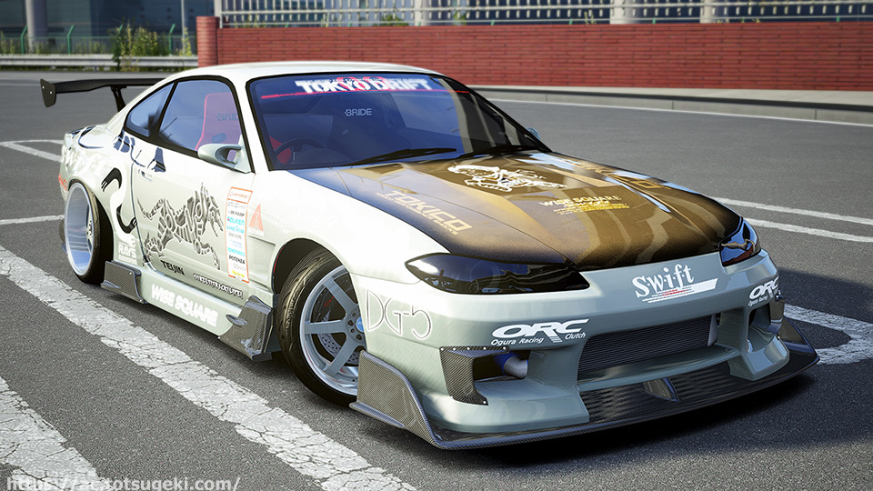 Assetto Corsa DRIFT Community  SQDC Comp Cars *private mods #DoubleTrouble  s15/s14.5