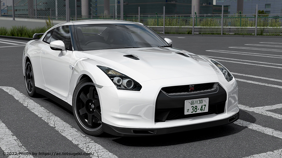 Assetto Corsa】日産 GT-R (R35) スペックV 湾岸ミッドナイト 有栖 