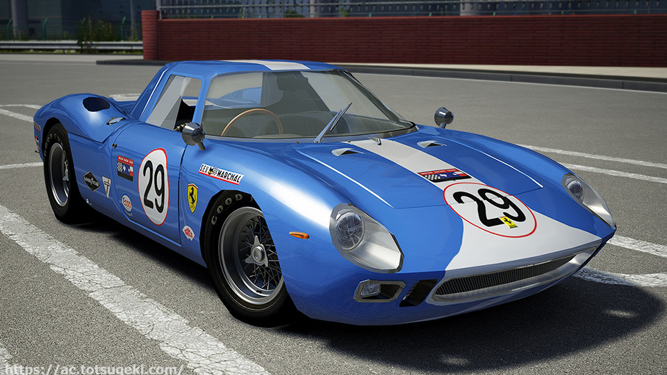 Assetto Corsa】フェラーリ・250 LM Race | Ferrari 250 LM Race