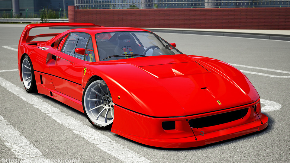 Assetto Corsa】フェラーリ・F40 XX プロトタイプ | Ferrari F40 XX Prototype | アセットコルサ car  mod