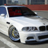 BMW E46 M3 レッドインテリア | BMW E46 M3 Stance