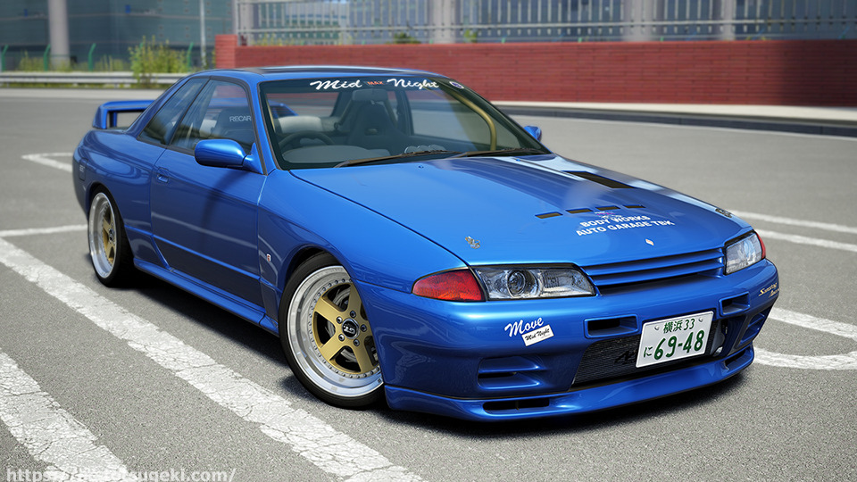 Nissan Skyline R32 GT-R Samstag Abend