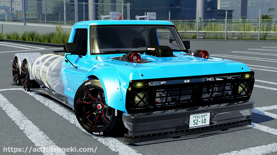 Assetto Corsa】フォード F-150 6×6 | CKL Ford F-150 6×6 | アセット