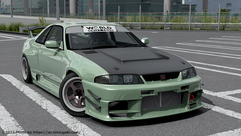 Assetto Corsa】スカイライン R33 GT-R BCNR33 WDT | Nissan Skyline