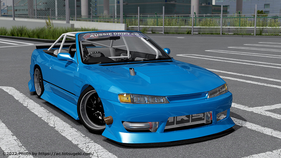 Assetto Corsa】S13.4 シルビア（SILVIA）ADC | ADC Nissan Silvia S13.4 | アセットコルサ car  mod