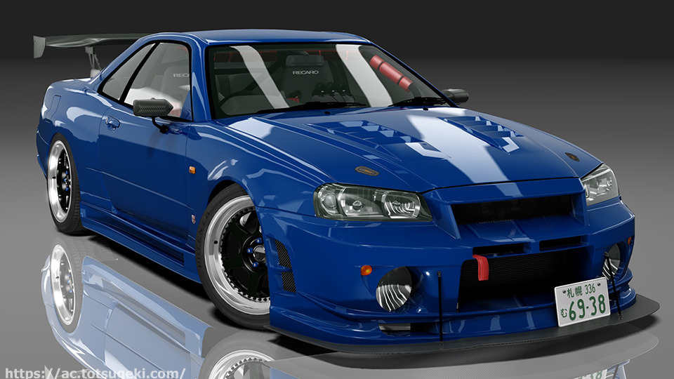 Assetto Corsa】スカイライン R34 GT-R 0-Spec v2.0 | Nissan Skyline GTR R34 0-Spec |  アセットコルサ car mod