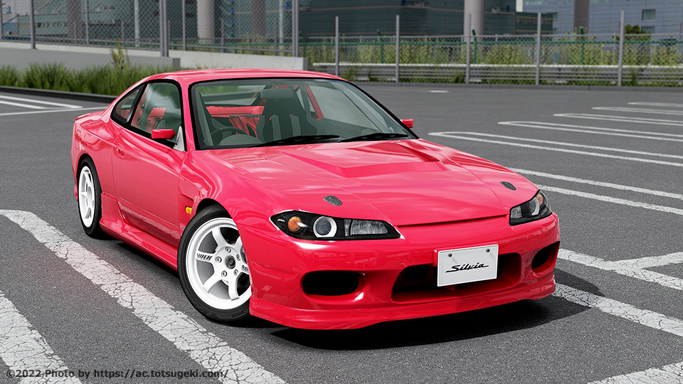 Assetto Corsa】シルビア S15 スペックS Bakatina S1 | Street Heroes Nissan SILVIA  spec-S (S15) Bakatina S1 | アセットコルサ car mod