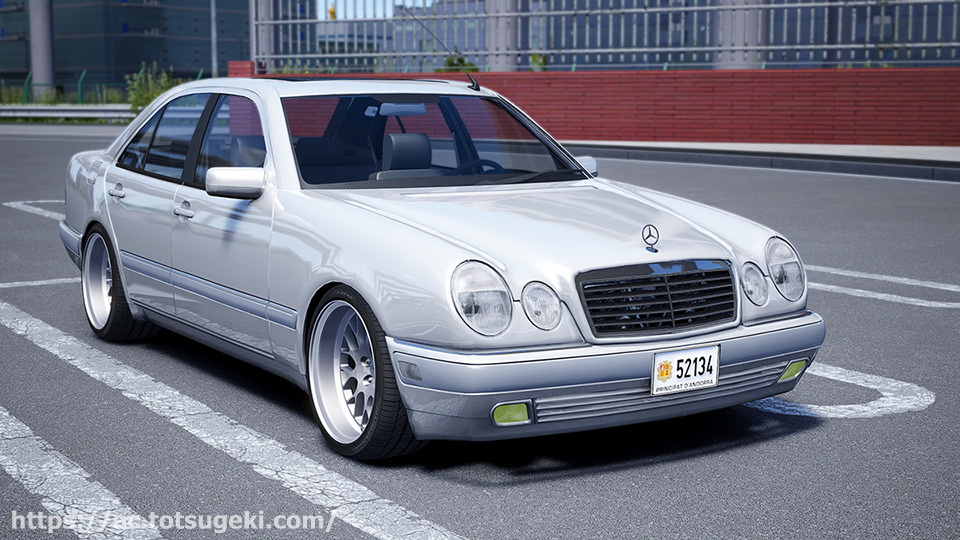 Assetto Corsa】メルセデス ベンツ W210 セダン Tuned | Mercedes W210 