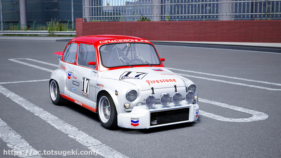 Assetto Corsa】フィアット・アバルト1000ベルリーナコルサ グループ2 | Gr2 Abarth 1000 | アセットコルサ car  mod